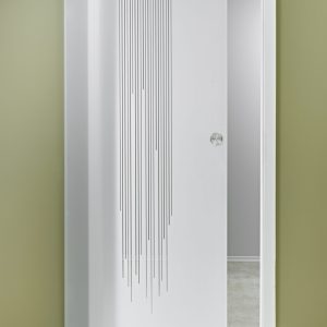 Glasschiebetür "Linien": Zeigen Sie Linientreue