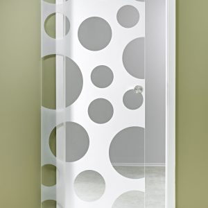 Glasschiebetür "Retro": Glasklar zurückblicken