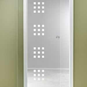 Glasschiebetür "Viereck": Die Quadratur des Glases